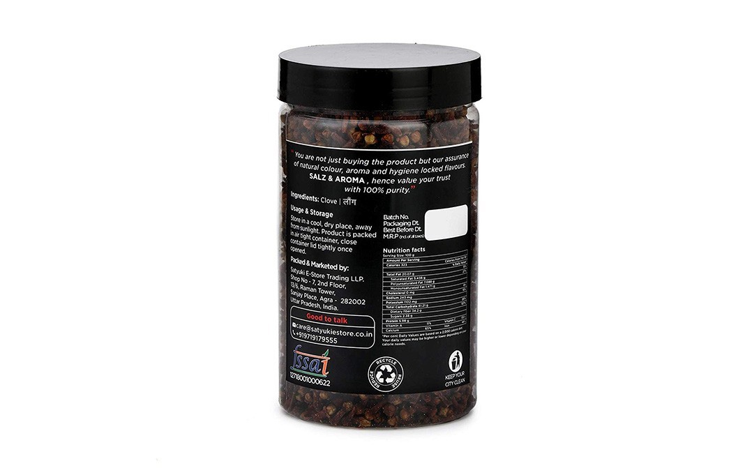 Salz & Aroma Clove    Plastic Jar  250 grams